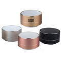 Super Mini Metal Desk Wireless Powerful Sound Portable Bluetooth Speaker